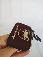 Dodge Viper Carbon Fiber Brushed Metal Chrome Buckle Down Officially Licensed