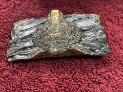 Belt buckle « Fenrir Wolf », Animal Brass belt buckle; Werewolf belt buckle