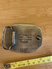 VINTAGE AIRBORNE VIETNAM VETERAN DESIGN BELT BUCKLE – HEAVY – GW17