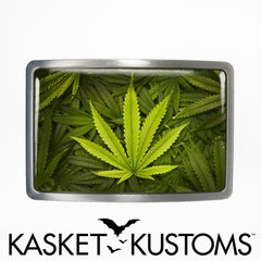 Marijuana Belt Buckle – High Times Weed Pot Head Belt Buckle – 730