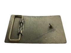1970s Vtg WINCHESTER Guns belt buckle “Repeating Arms” WESTERN BRASS Tone