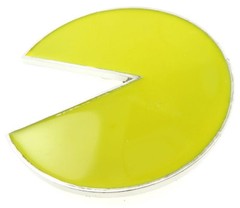 Pac-Man Belt Buckle with Chrome – Arcade Game, Video game series Gift