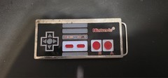 Nintendo NES Controller 2006 Metal Belt Buckle Vintage Video Game