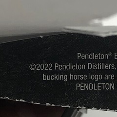 2023 Pendleton Whisky Belt Buckle Montana Silversmiths Let ‘er Buck Rodeo NEW