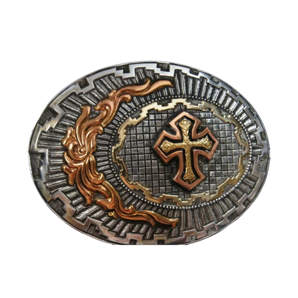 M&F Crumine Offset Cross Boxed Buckle C10132