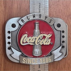 Limited Edition Coca-Cola « Always Since 1886 » Belt Buckle | #2049 | Box & COA