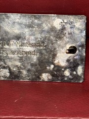 RARE Nintendo Entertainment System NES Controller Metal Belt Buckle Chrome 2007