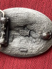 NRA Belt Buckle Gun NRA ILA 20th Anniversary 3d Lion Shape Chape & Prong