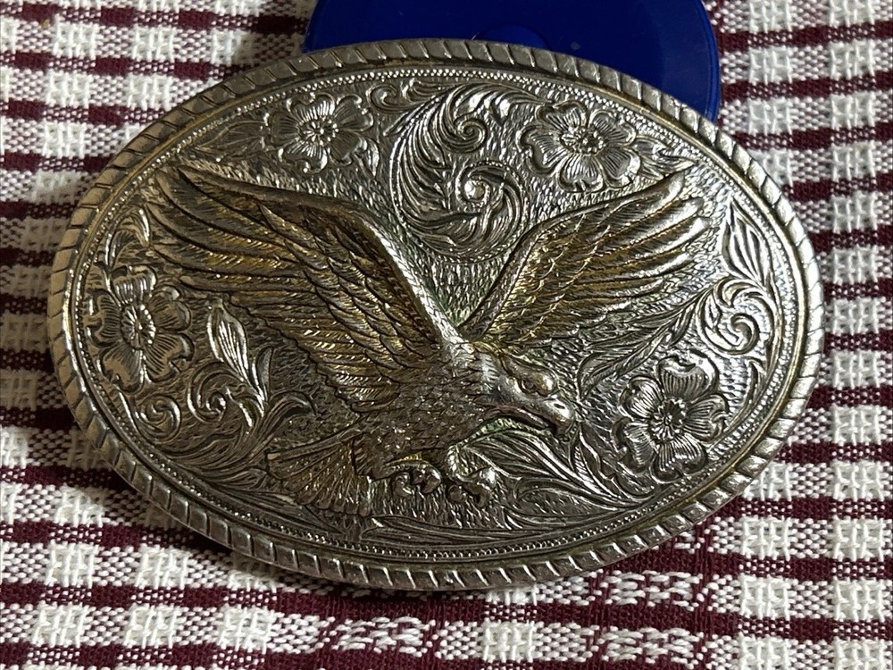 American Bald Eagle Western Belt Buckle The Heritage Collection