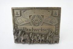 Markatron Reproduced by Arrangement Anheuser-Busch T-169 Budweiser Belt Buckle