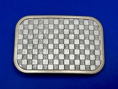 Tic Tac Toe Grey Wallpaper Pattern Buckle Down Brand Belt Buckle In Packaging