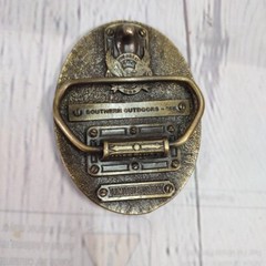 1986 VTG SOUTHERN OUTDOORS belt buckle SOLD BRASS made in USA Limited Edition