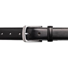Vince Camuto Belts Men&rsquo;s | 32mm Black Genuine Leather with Edge 34,
