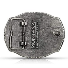 Montana Silversmiths Attitude Start of the Fight Bass Western Belt Buckle