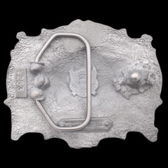 Bass Fishing Underwater Hook Lure Fisherman Belt Buckle