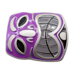 Men Women Silver Metal Belt Buckle Tiki Mask Statue Animation Travel Vacation