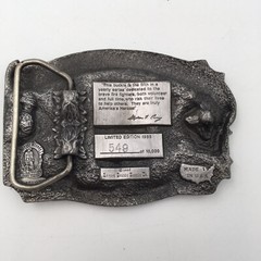 1986 American Fire Fighter Commemorative Belt Buckle #549/5000 Made In the US