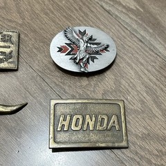 Vintage Lot (8) Belt Buckles Western Longhorn Gun Cowboy Brass Native Horse USA