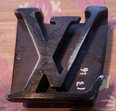 Louis Vuitton Belt Buckle Lot of 2