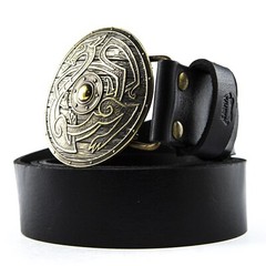 Belt buckle Viking Shield, Warrior brass belt buckle, Scandinavian belt buckle