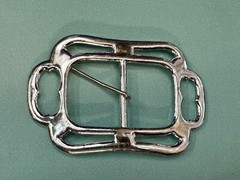 Unique Shape See Through Replacement Metal Belt Buckle