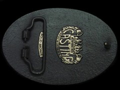 TG03110 NOS **BASICALLY BUCKLES COLLECTORS MAGAZINE** SOLID BRONZE BELT BUCKLE