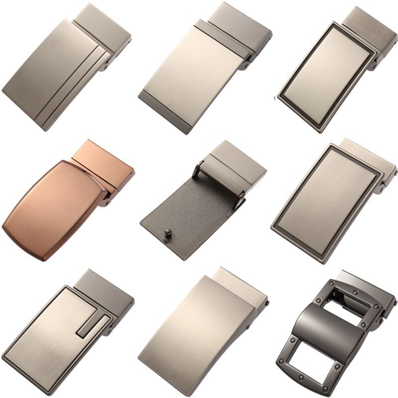 Metal Belt Buckle – Men DIY Leather Craft Jeans Accessory Zinc Alloy 3.5-3.6CM