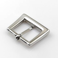 Men&rsquo;s Metal Belt Square Pin Buckle, DIY Belt Single Prong Buckle Hardware Gold