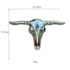 Zinc alloy belt buckle Texas cow head belt buckle Western denim
