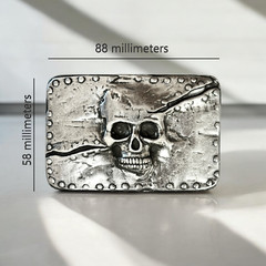 Metal Fashion Belt Buckle For Belt Strap 1-1/2&Prime;