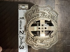 belt buckle western Unisex