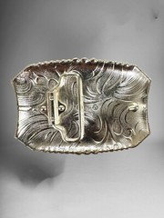 Long Horn Bull Western Cowboy Belt Buckle Hebilla Vaquera Rodeo Con Toro