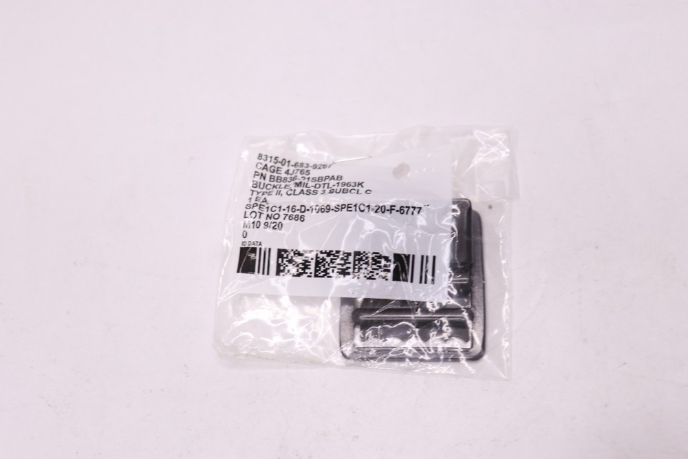 Buckle Type II Class 3 Black 8315-01-683-9267