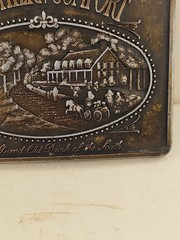 Vintage Southern Comfort Belt Buckle & Belt
