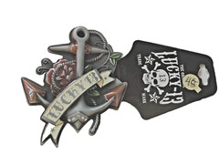 Lucky 13 Belt Buckle Anchor Original Officially Licensed New Men Women Fashion