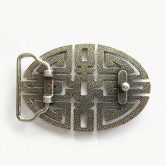 Traditional Chinese Lucky Knot Belt Buckle