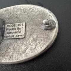 Vintage Barber Greene Model 879 Asphalt Paver Belt Buckle The Original