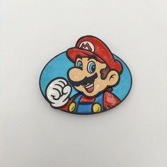 Super Mario Bros Metal Belt Buckle 2010 Nintendo
