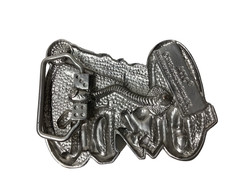 Brand New AC/DC Cannon Logo Rock Band Licence Belt Buckle