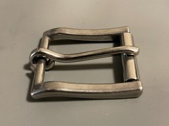 Heavy Duty Wave Roller Stainless Steel Hypoallergenic Belt Buckle, Any Size