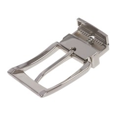 1 3/8 Inch (35 mm) Nickel Free Reversible Clamp Belt Buckle