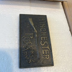 Winchester Repeating Arms New Haven, Conn. Belt Buckle 4inch Rifle Gun 2A