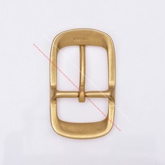 39mm HEAVY DUTY SOLID BRASS OVAL CENTER BAR BELT BUCKLE LEATHERCRAFT ACCESSORIES