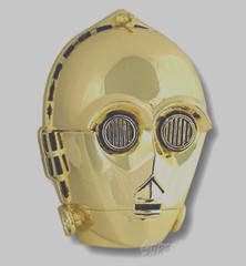 Star Wars Belt Buckle Movie Cosplay Halloween Costume Vintage Men Gold Metal