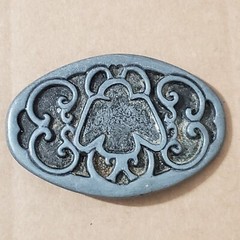 Men&rsquo;s Belt Buckle Western Eagle Design. Estate Find