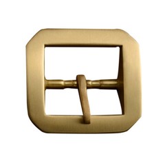 1 X Replacement 4cm(1.5&Prime;) Heavy Duty Solid Brass Single Prong Belt Buckle