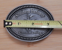 Southern Heritage Coon Hunting Belt Buckle New