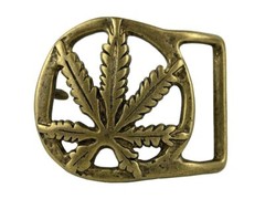 Western Antique Marijuana Leaf Turquoise Bead Turquoise Peace Sign Skulls Design
