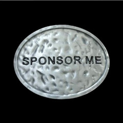SPONSOR ME FUNNY COOL BELT BUCKLE