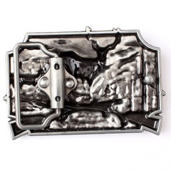 Deer Hunting Belt Buckle Western Cowboy Native American (DER-02)
